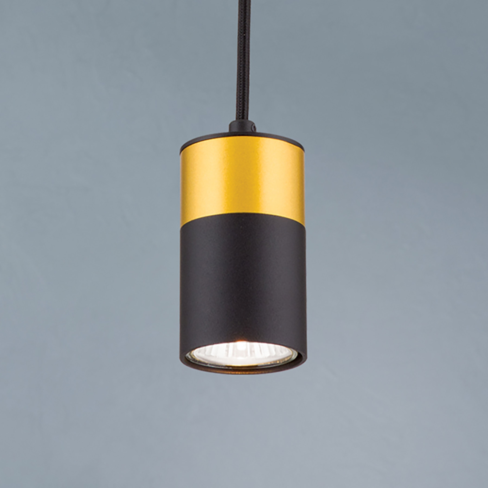 Lampa wisząca Martini czarna/złota