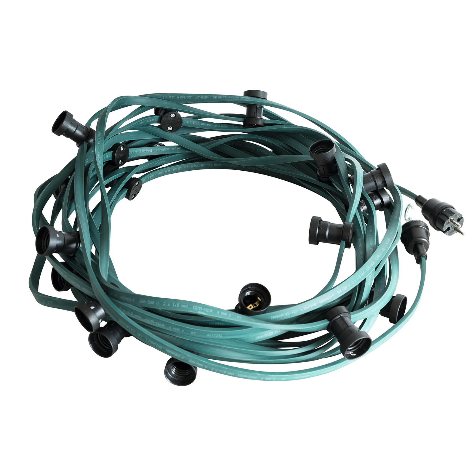 Illuminations-Lichterkette IP44 E27, Komplett-Set