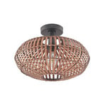 Majeora Plafondlamp Dark Wood - Lindby