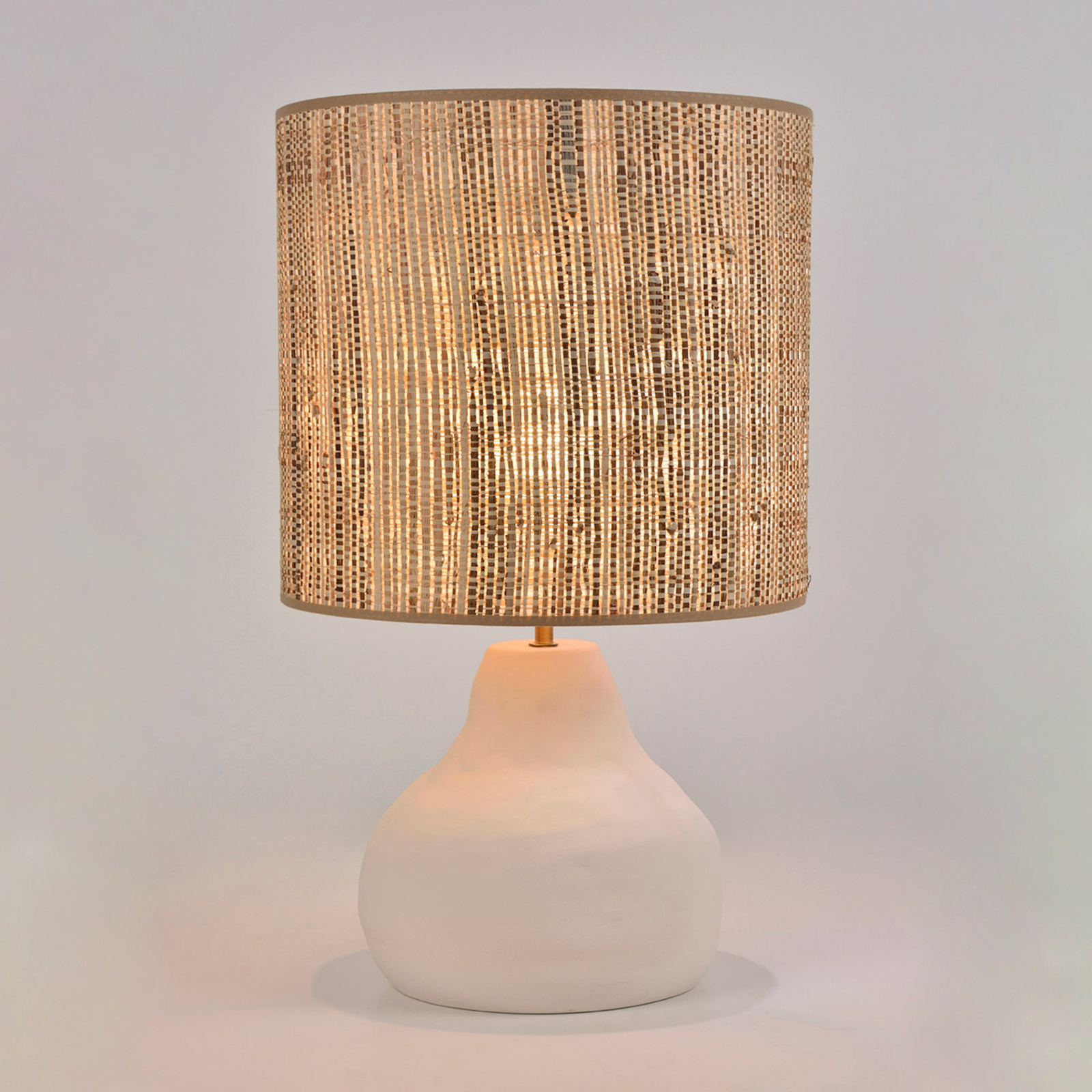 MARKET SET Portinatx M stolová lampa 58 cm, biela
