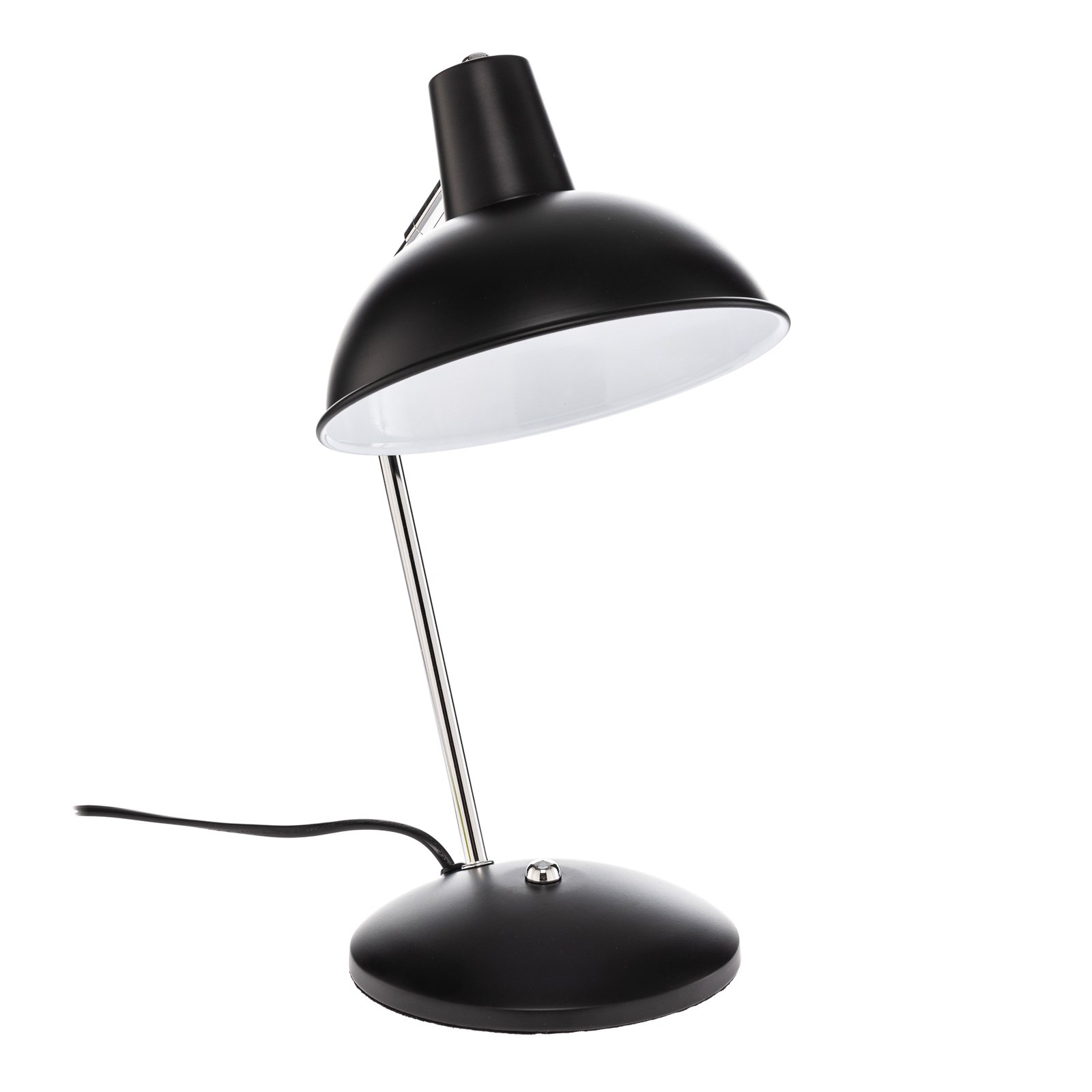 Lindby Jamelia lampe à poser vintage, acier, noire