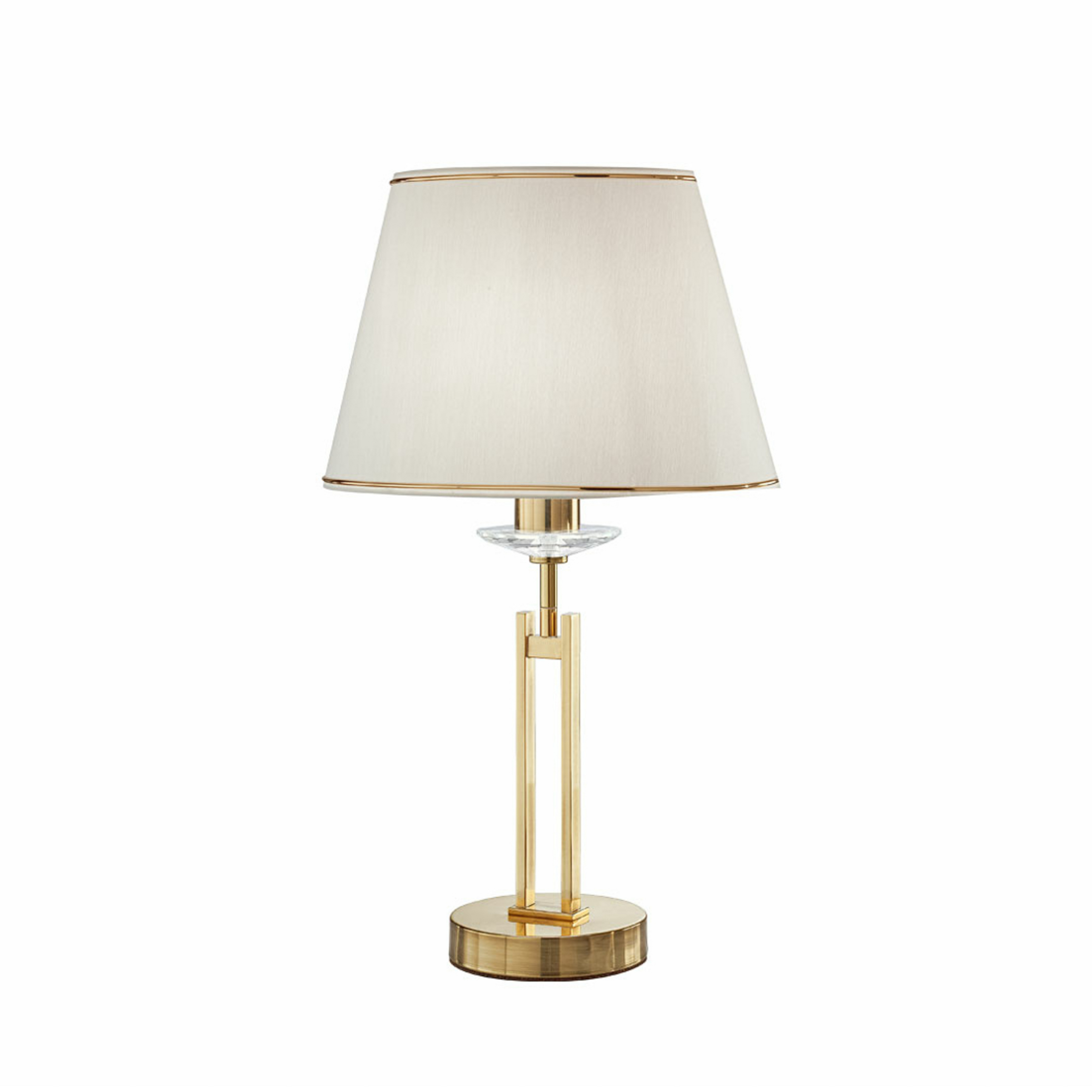 KOLARZ Lampe de table Imperial, hauteur 50 cm, couleur laiton
