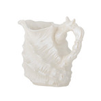 Shellie Krug, biela, výška 18 cm, keramika – Bloomingville