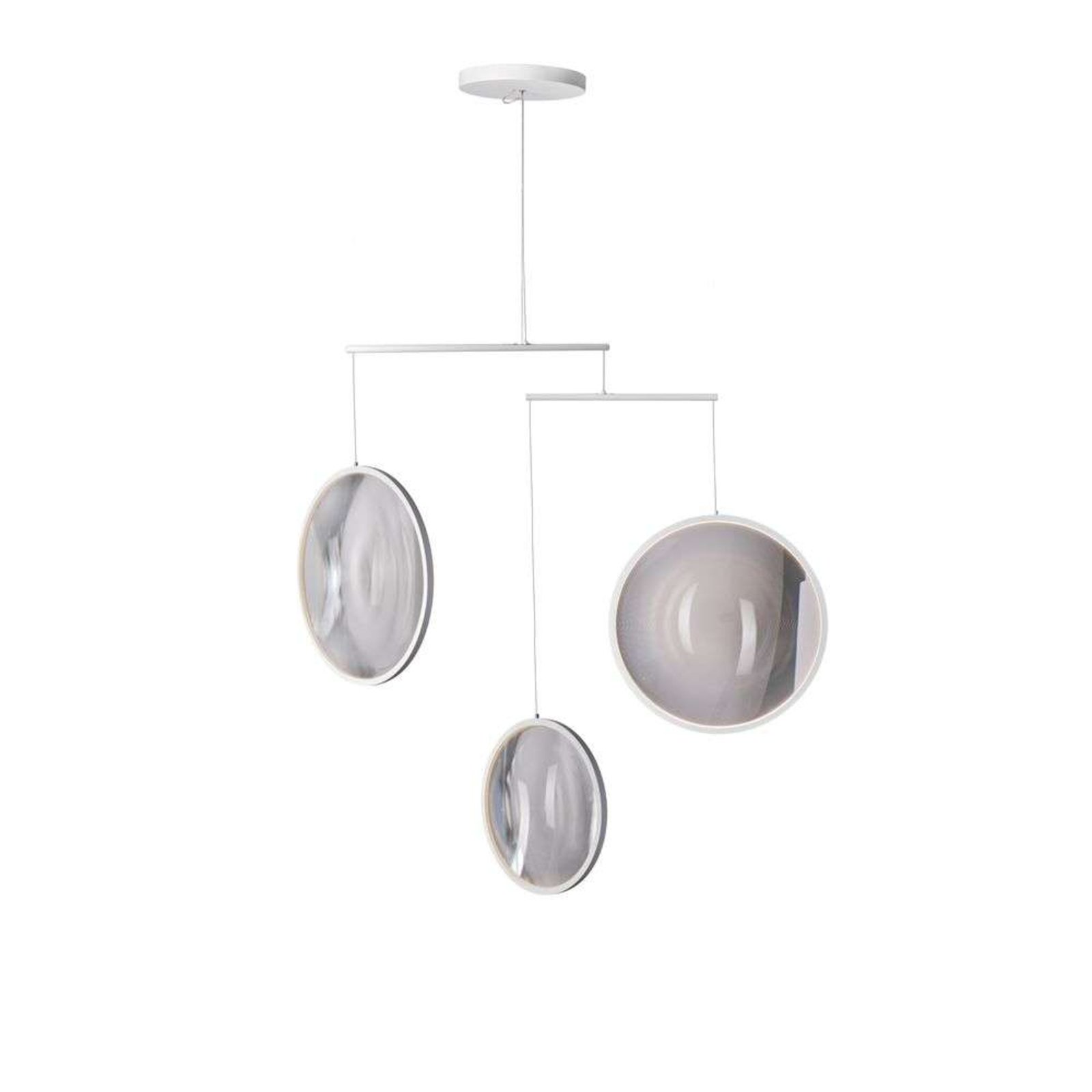 Focus 3 Lustră Pendul White - DCW