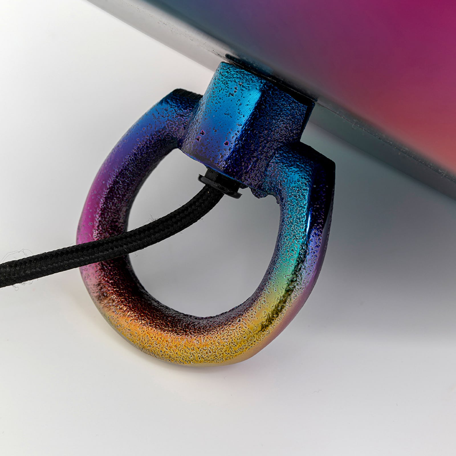 KARE vloerlamp Rainbow, Ø 26 cm, veelkleurig, staal, E27 KARE vloerlamp Rainbow, Ø 26 cm, veelkleurig, staal, E27