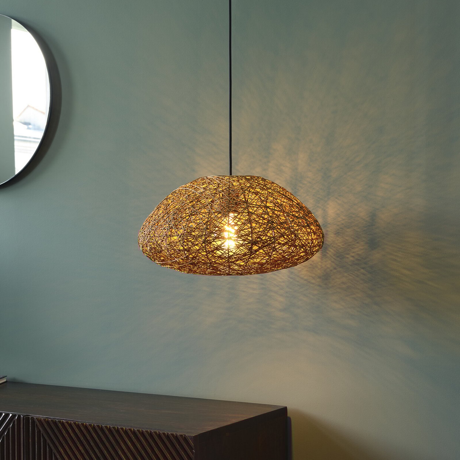 Lampada a sospensione OSRAM Decor Paper Drop, a 1 luce, beige, E27