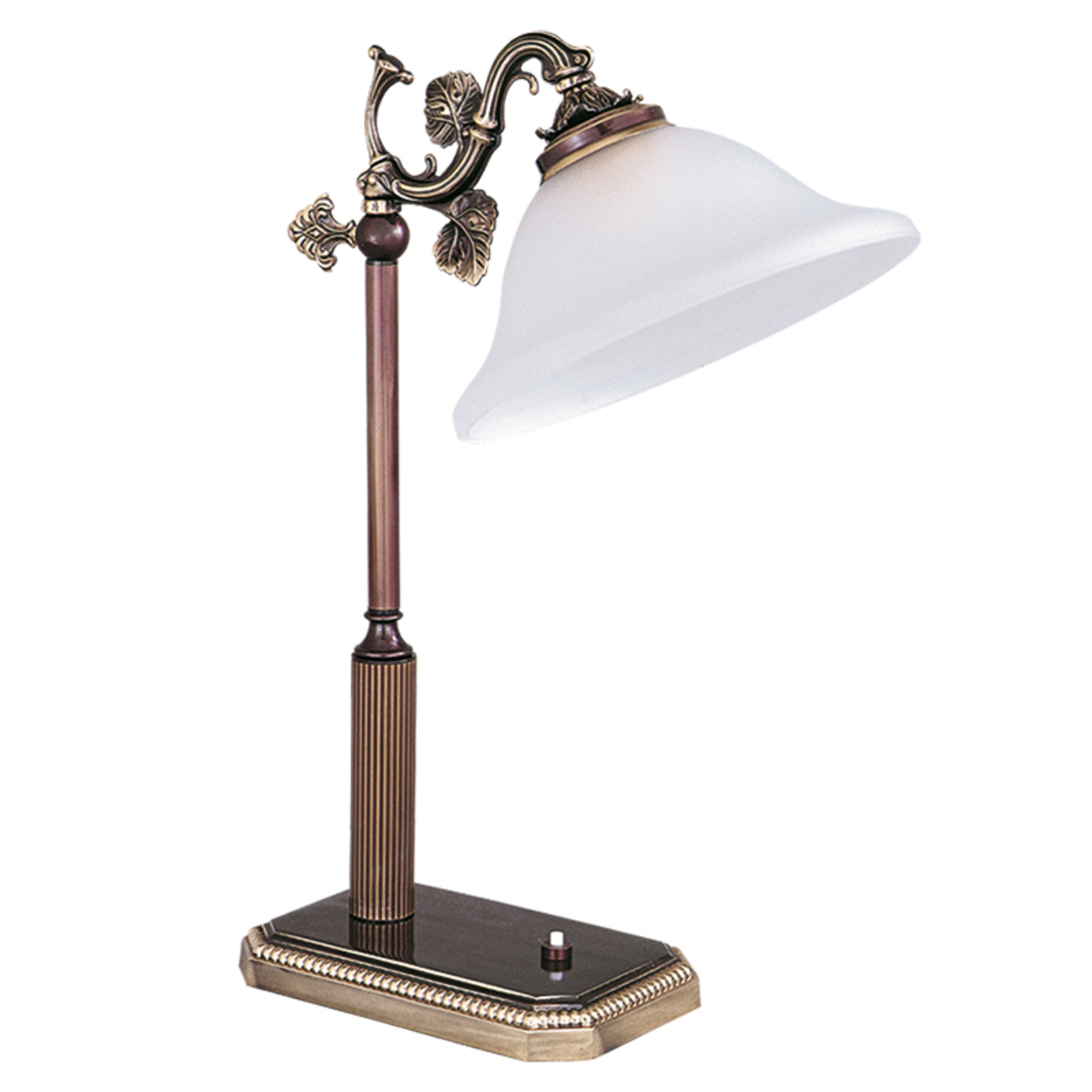 Vakker bordlampe fra serie RIALTO, hvit