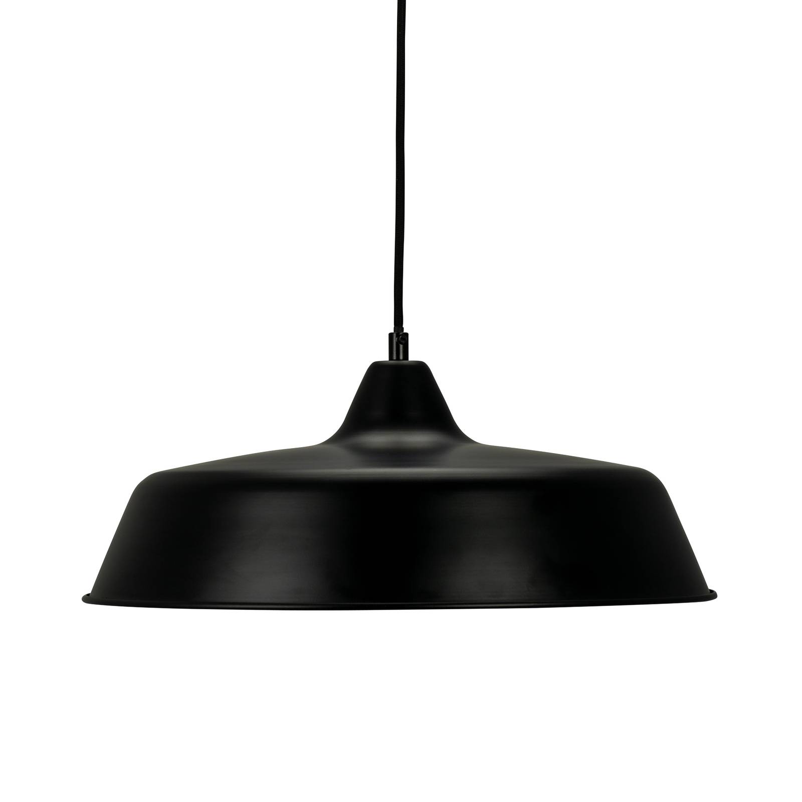 Dyberg Larsen Lampa wisz?ca - salon / jadalnia - czarna - metal - skandynawski - ze ?ciemniaczem