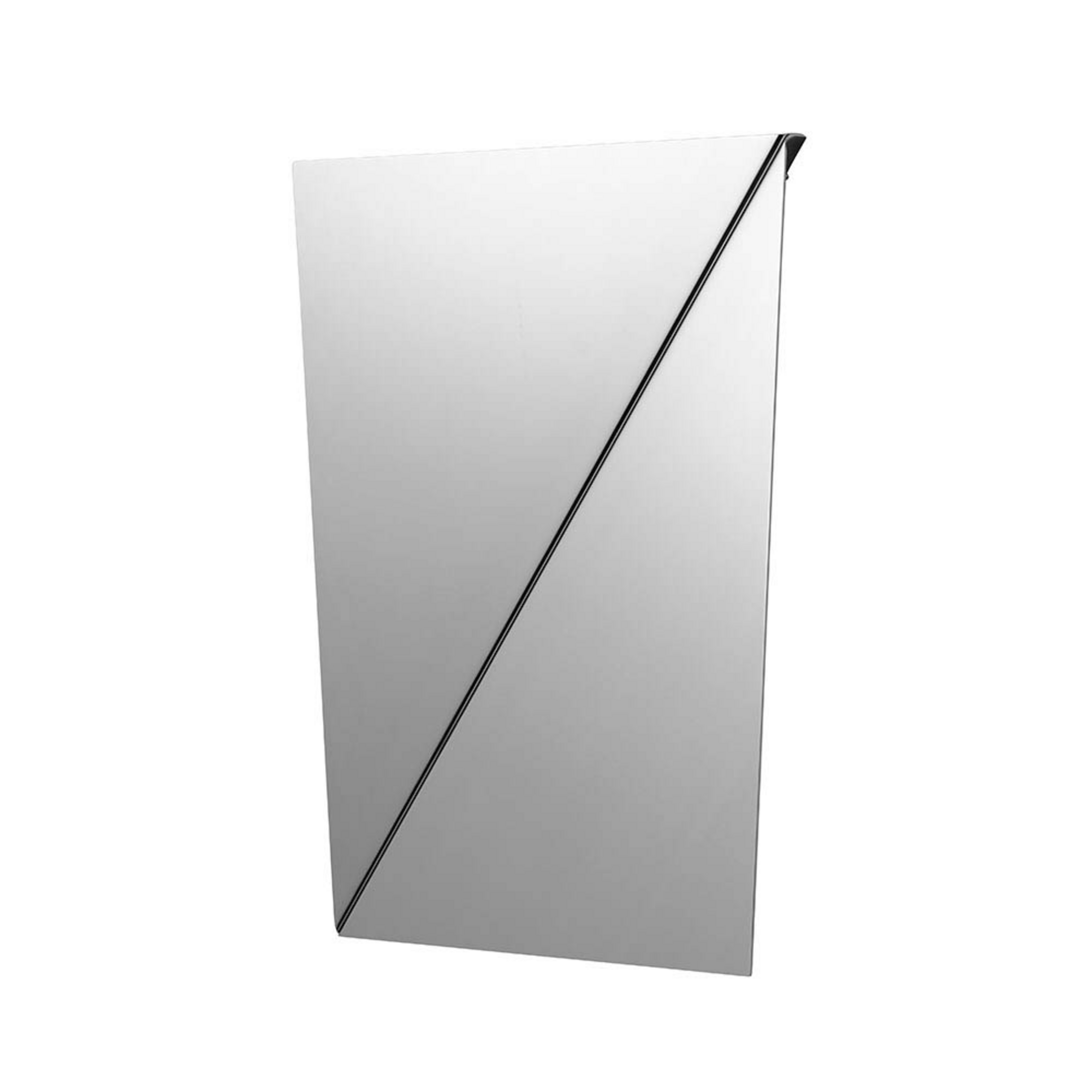 Gaze Mirror 50x35 Polished Steel - Muuto