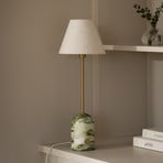 Gino 20 Tischleuchte grün Marmor 56 cm - Globen Lighting