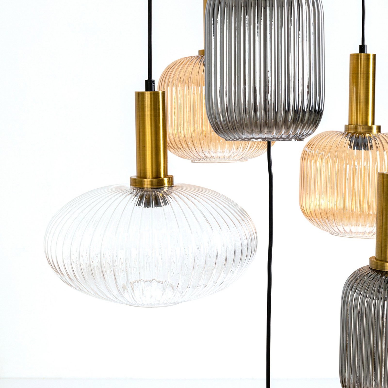 KARE Hängeleuchte Lobby Nove, 9-flammig, Ø 80 cm, E27