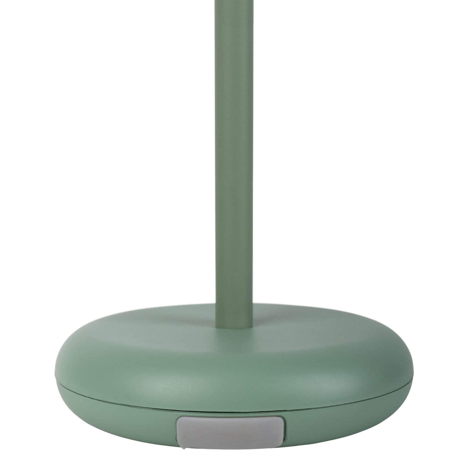 Luminaire de terrasse rechargeable LED Pasi, menthe hauteur 26 cm métal