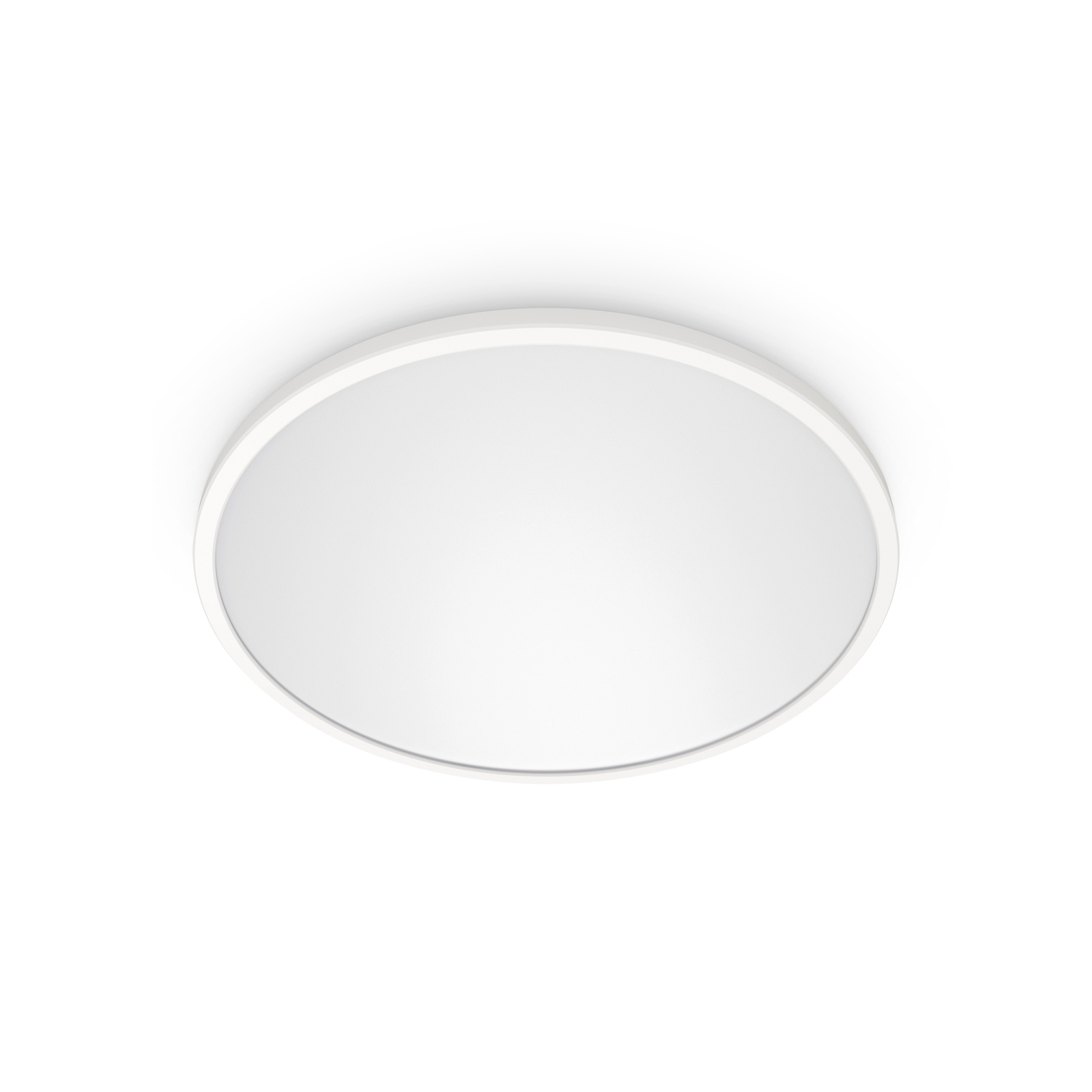 WiZ SuperSlim LED-Deckenleuchte CCT Ø55cm weiß