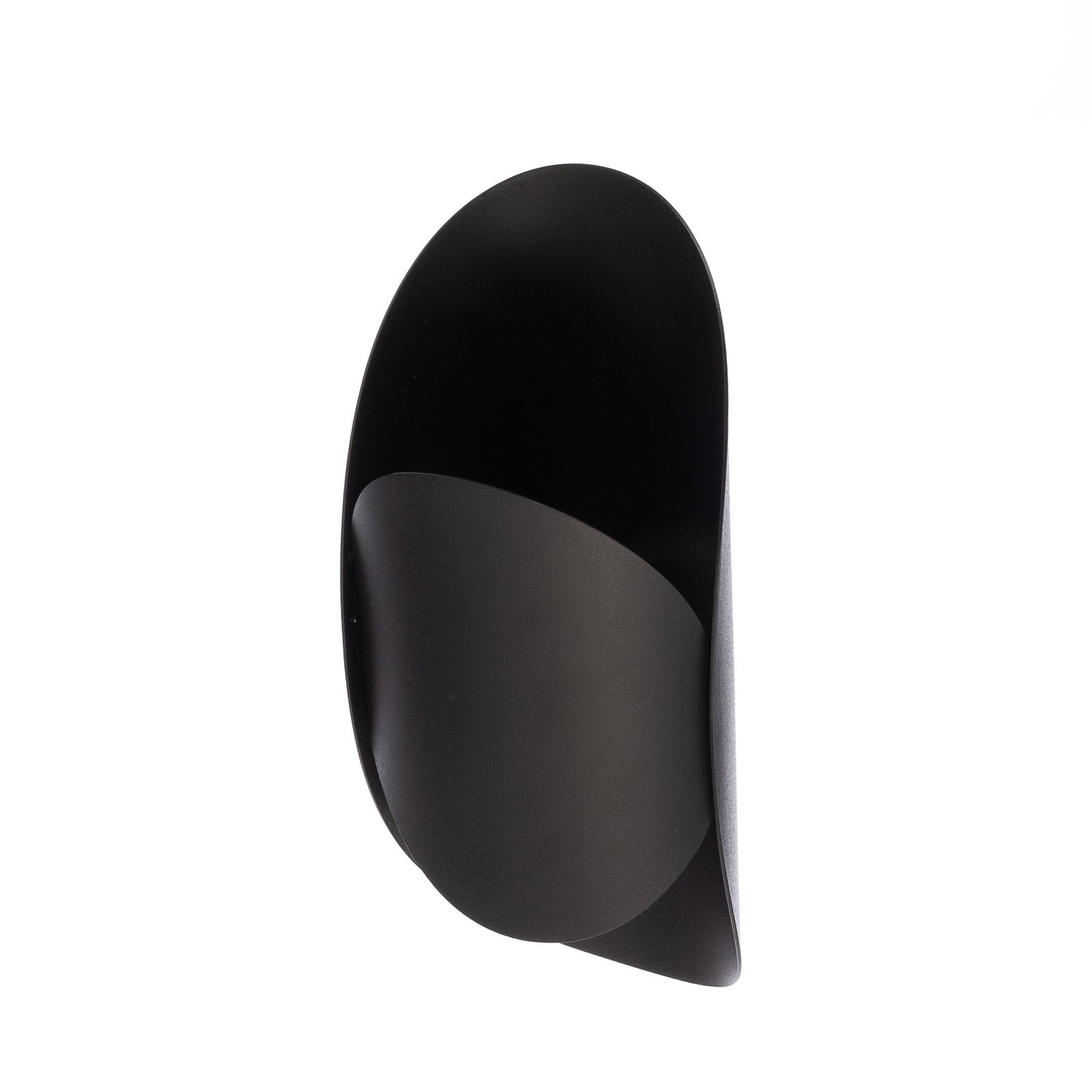 Euluna Faelan wall light with shade, black