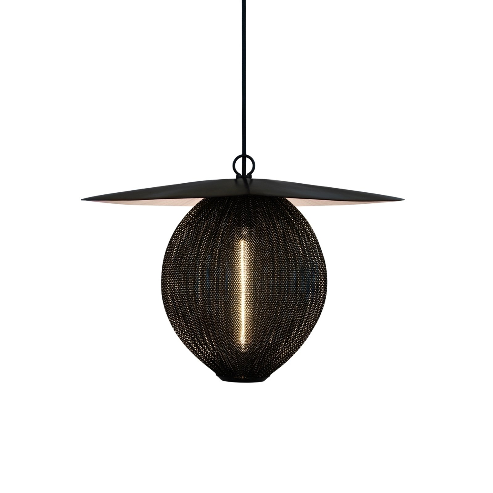 Satellite Lustră Pendul M Midnight Black - GUBI