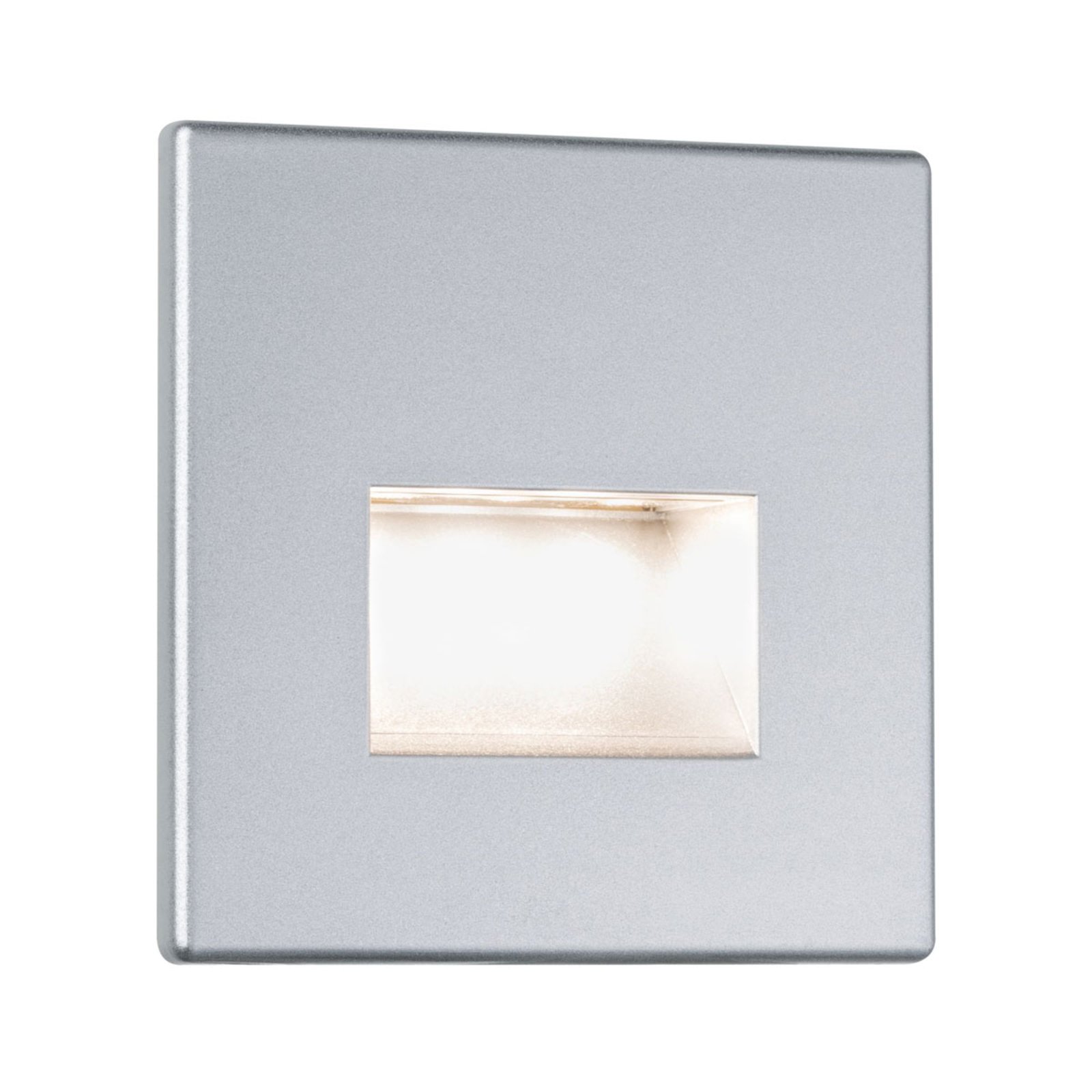 EDGE LED-Wandeinbauleuchte chrom matt - Paulmann