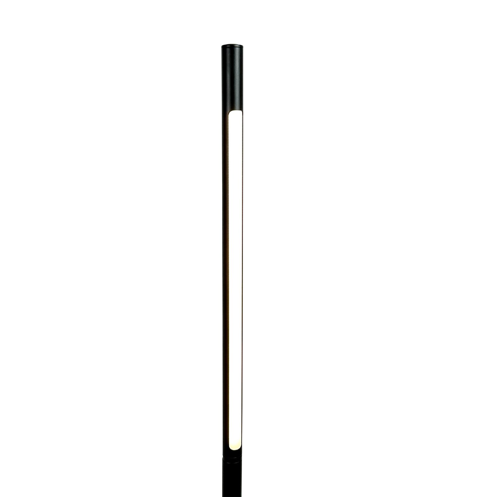 Dyberg Larsen LED стояща лампа Vagner, черна, височина 150 cm