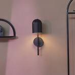 AYTM Luceo стенна лампа, черна, с щепсел