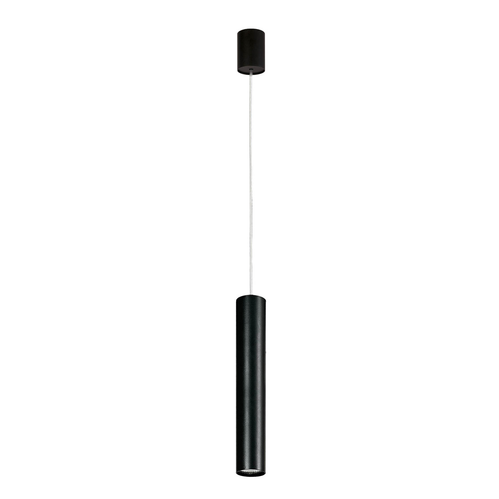 Hengelampe Eye, 1 lk, svart, skjermhøyde 40 cm