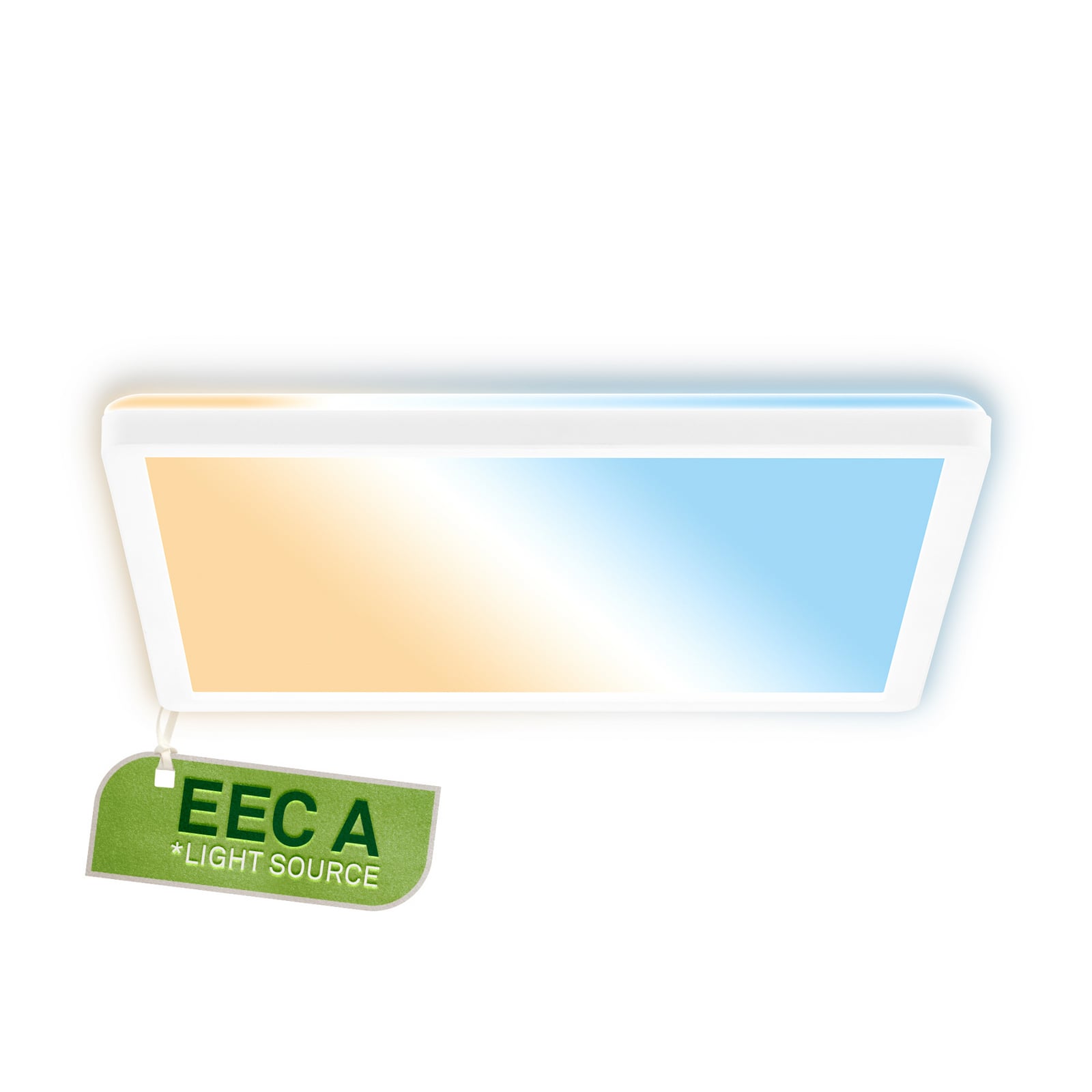 Tava A LED ceiling lamp, CCT, 29 x 29 cm, white, remote control Tava A LED ceiling lamp, CCT, 29 x 29 cm, white, remote control