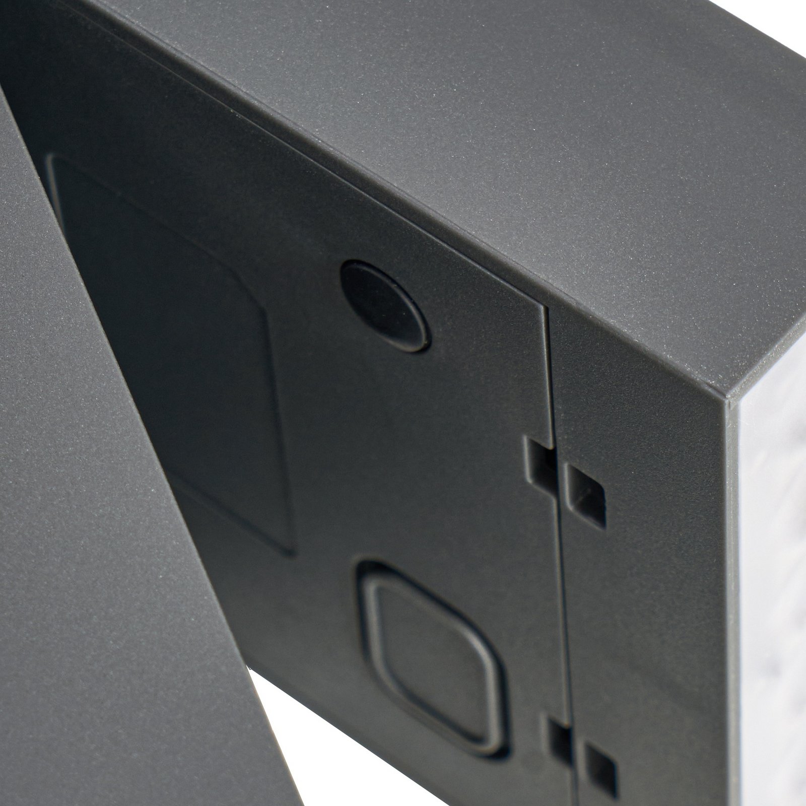 Prios LED-aurinkokävelytievalaisin Lestor, antrasiitti, himmennettävä, IP65