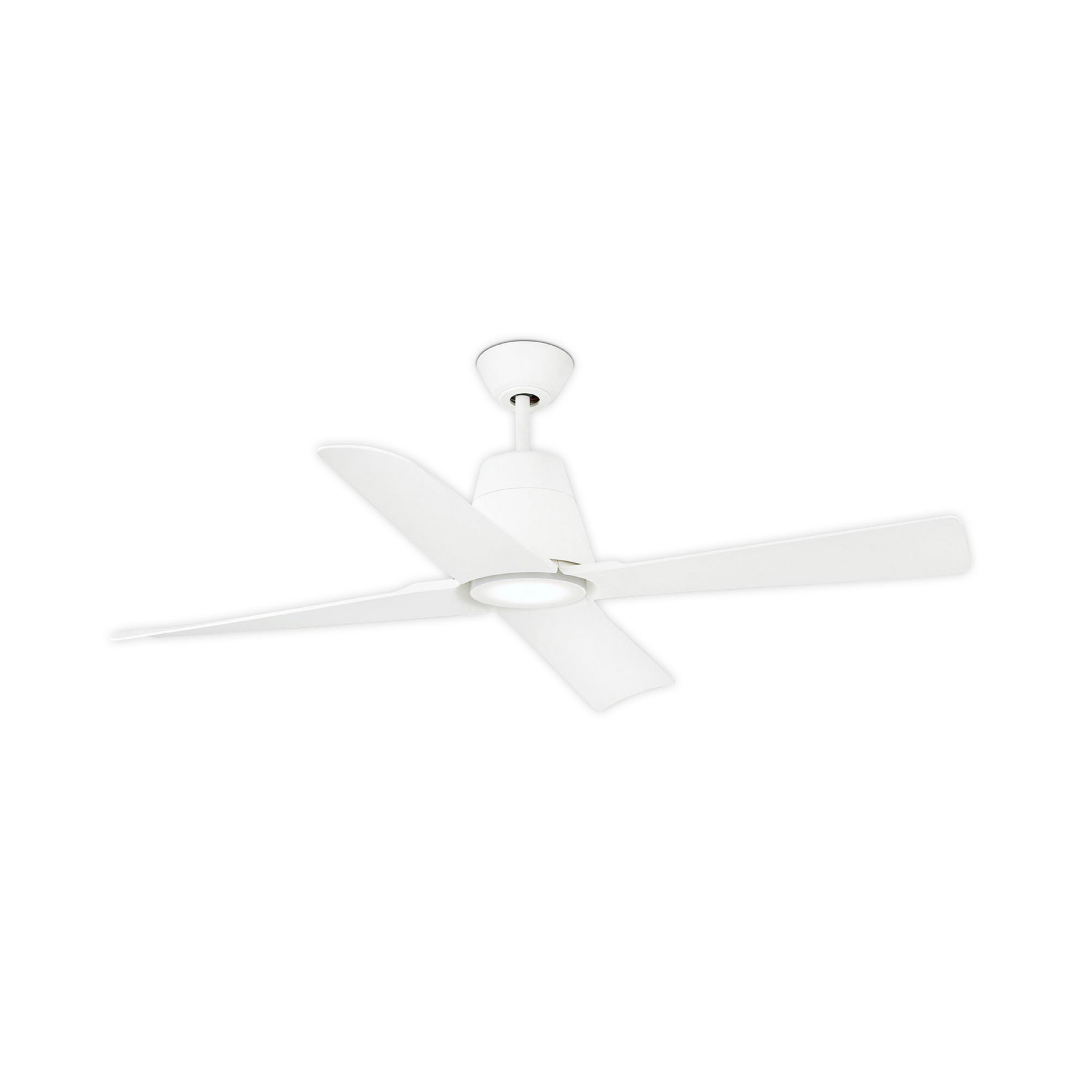 Deckenventilator Typhoon M LED-Leuchte IP44 weiß