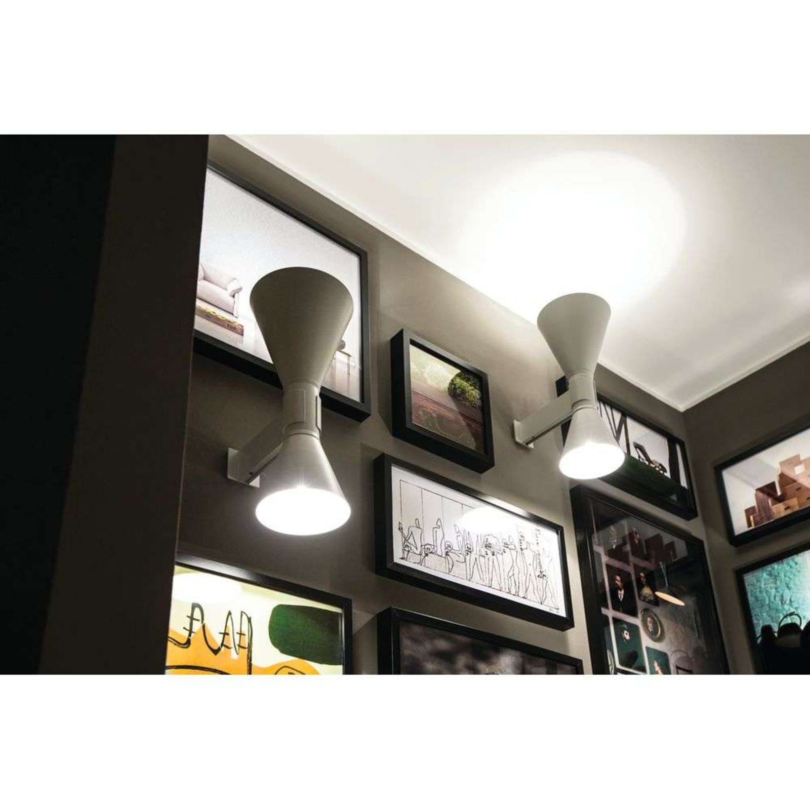 Applique de Marseille Wall Lamp Black - Nemo Lighting