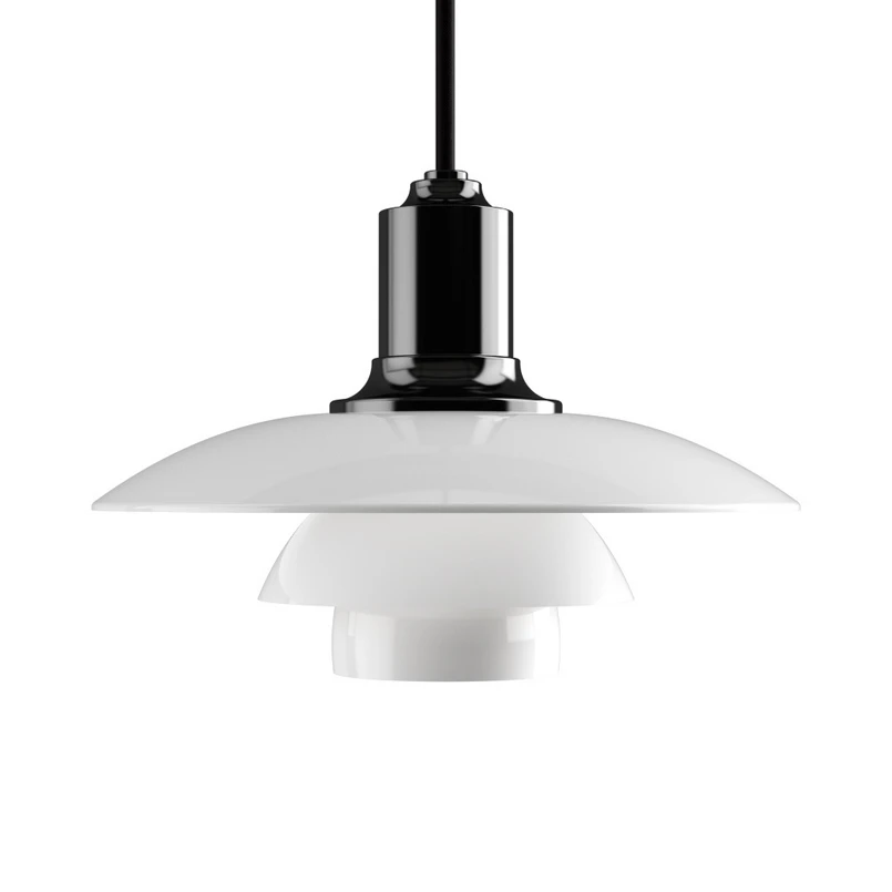 Louis Poulsen - PH 3½-3 Pendelleuchte Schwarz Metallisiert