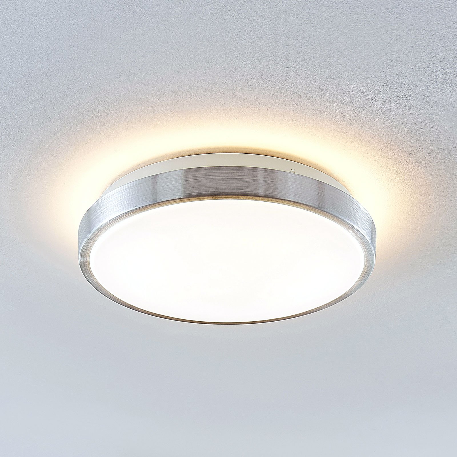 Lindby Emelie LED taklampa, rund, 27 cm | Lamp24.se Lindby belysning | Lampkultur.se
