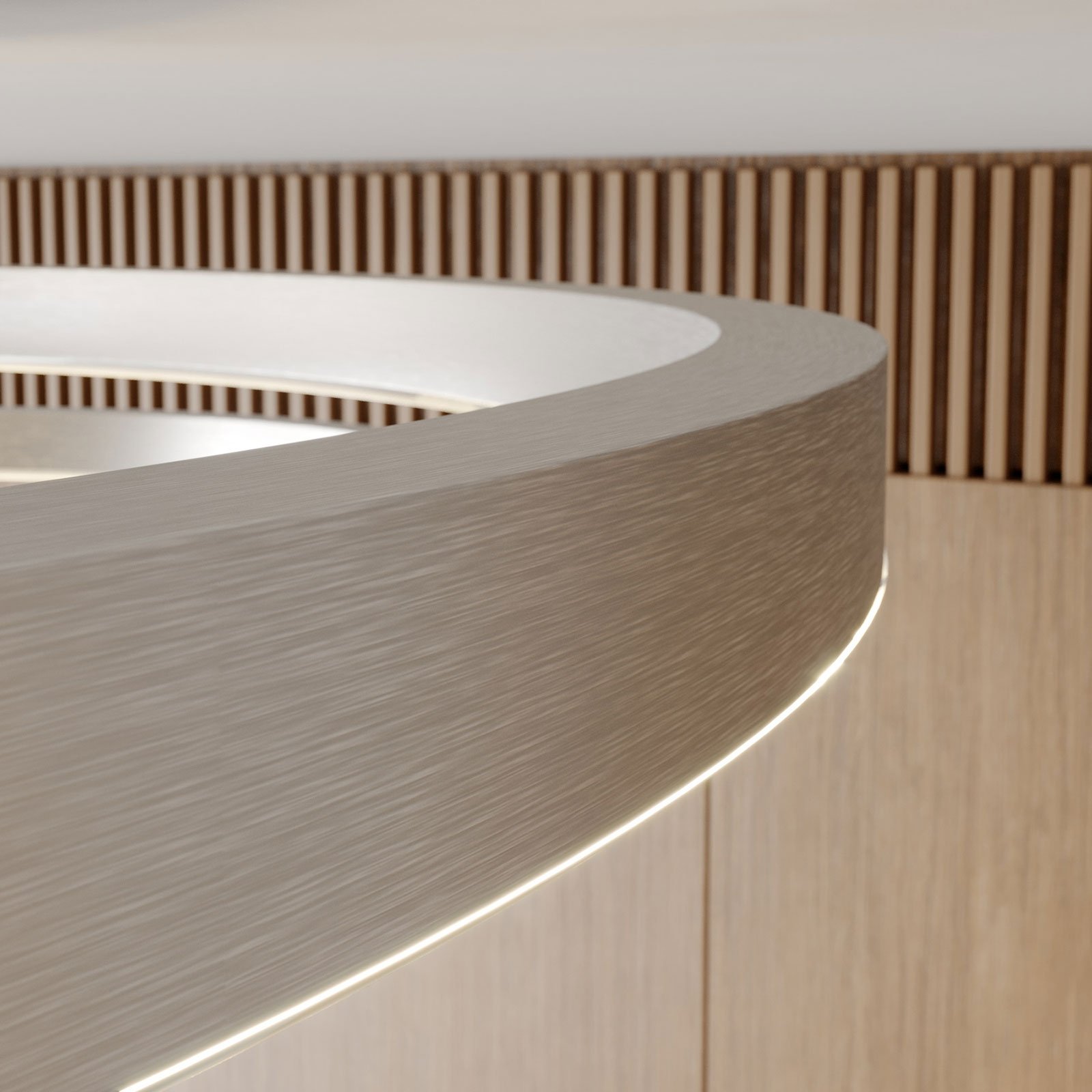 Tula loftlampe Smart Home nikkel - Lindby