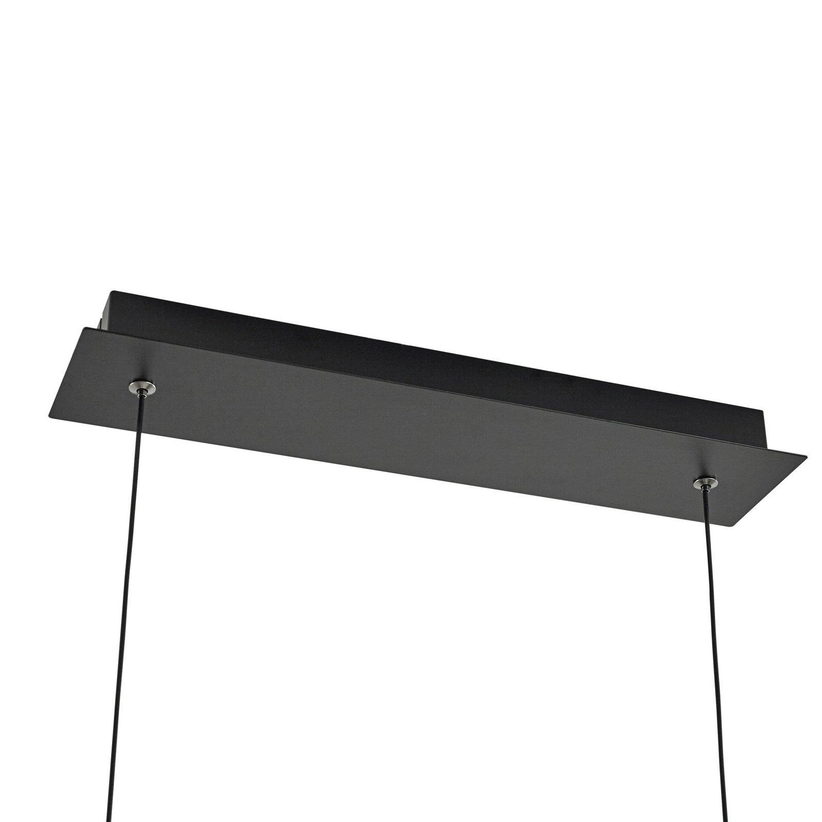 Alevia LED hanglamp, zwart/goud, CCT - Lucande Alevia LED hanglamp, zwart/goud, CCT - Lucande