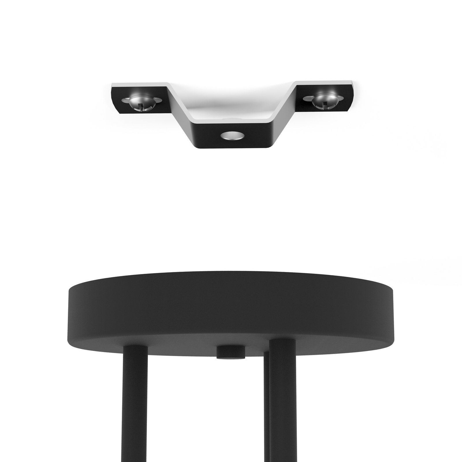 Deckenleuchte Loreto, dreiflammig