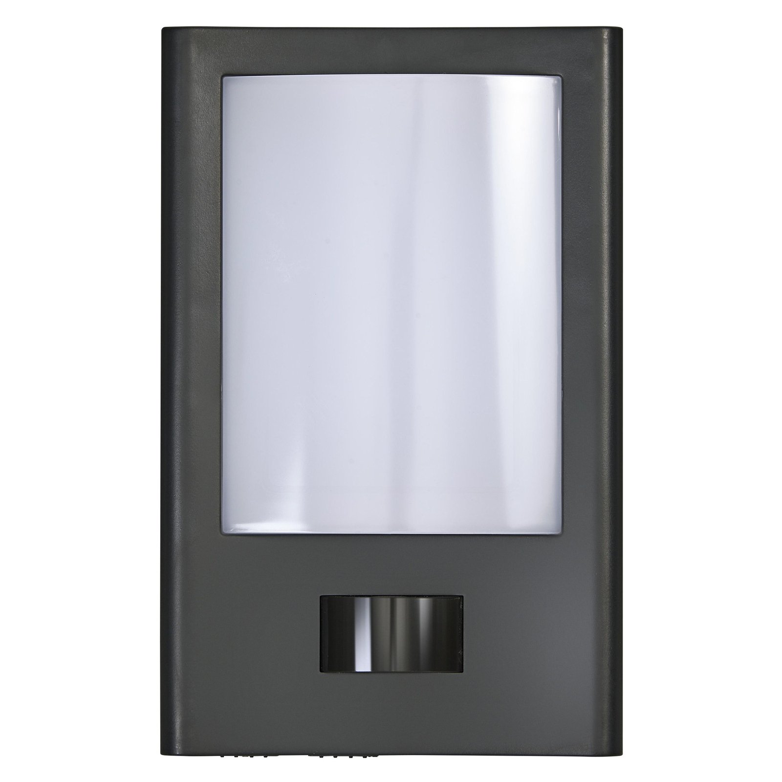 LEDVANCE LED vonkajšie nástenné svietidlo Endura Style, tmavosivé, senzor