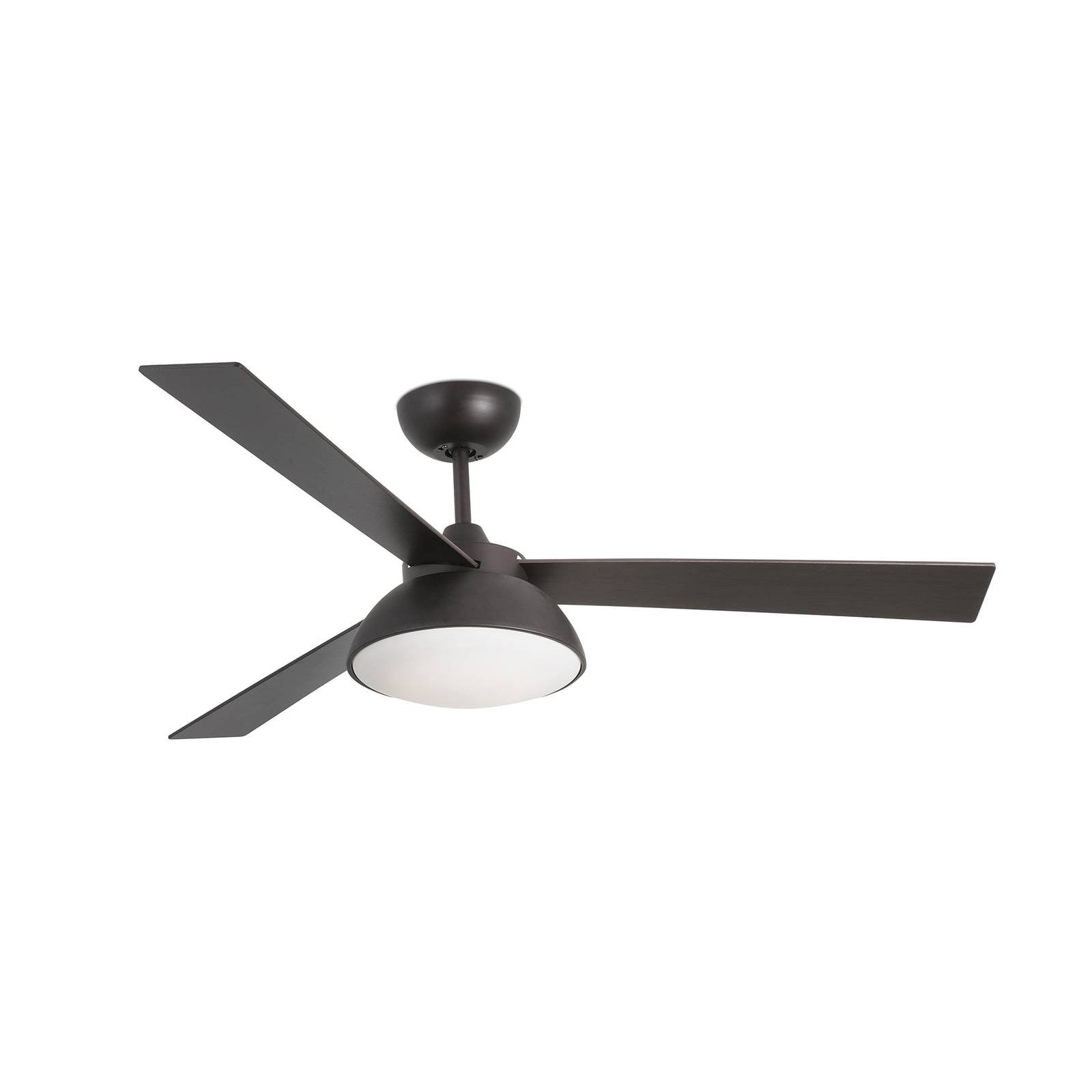 Ventilateur de plafond LED Rodas brun option WiFi