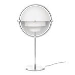 Multi-Lite Asztali Lámpa Chrome/White - GUBI