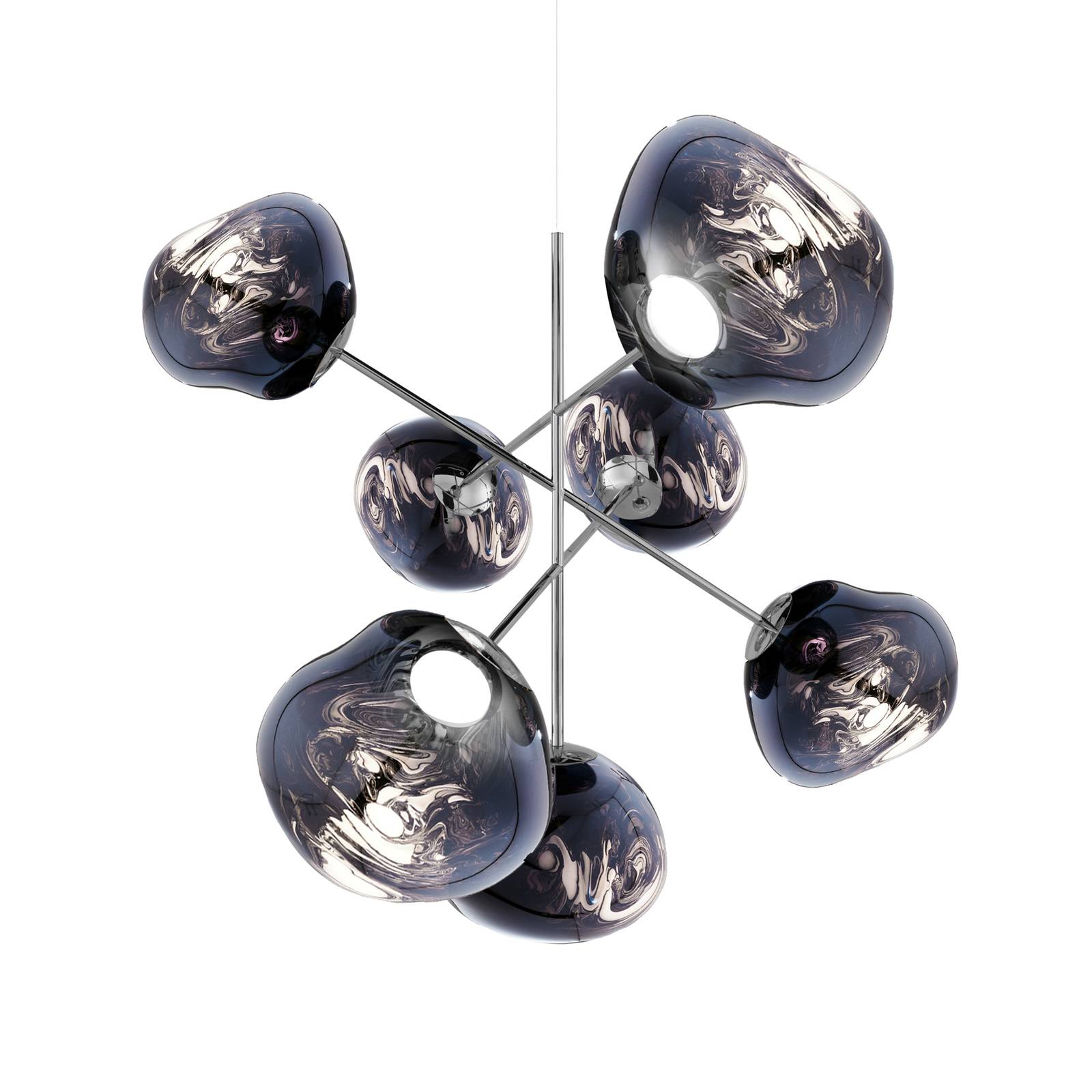 Tom Dixon Designer Pendant Light - Living / Dining Room - Hanging Light - dimmable - Silver
