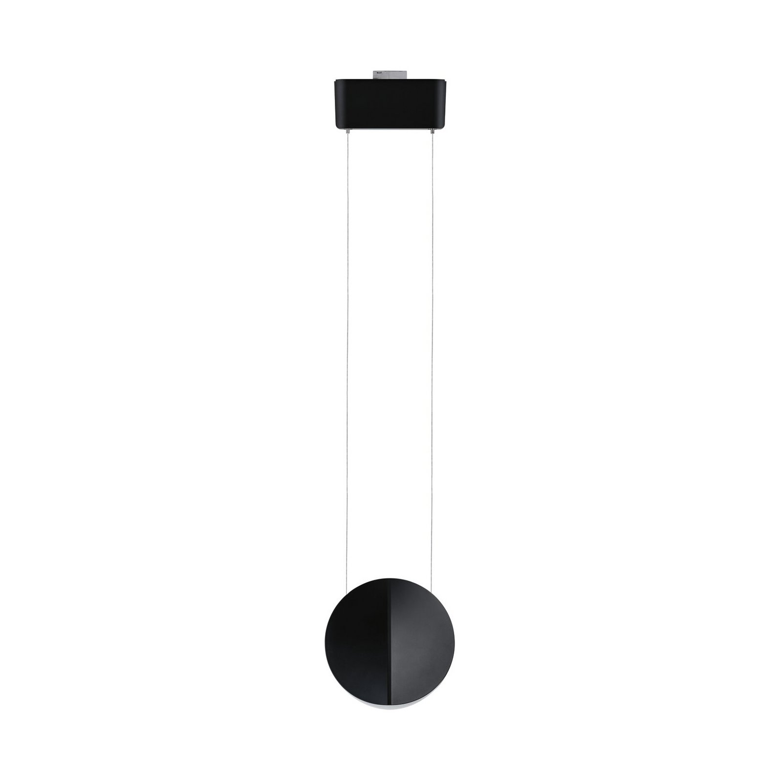 Paulmann URail pendant Alejandro black 4,000 K 3-step dimmable