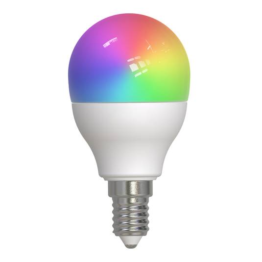 LUUMR Smart Ampoule goutte LED E14 4,9W Tuya WLAN mat CCT