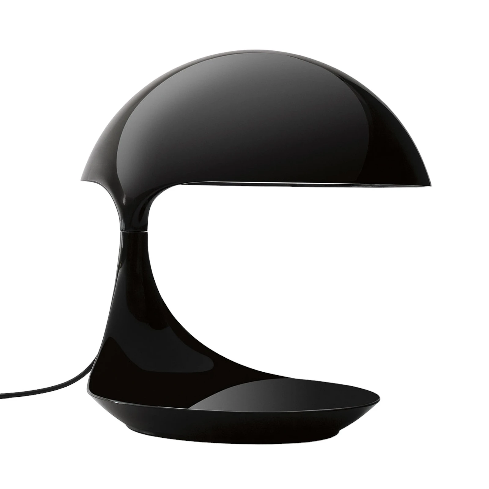 Martinelli Luce Cobra - Retro stolna lampa crna