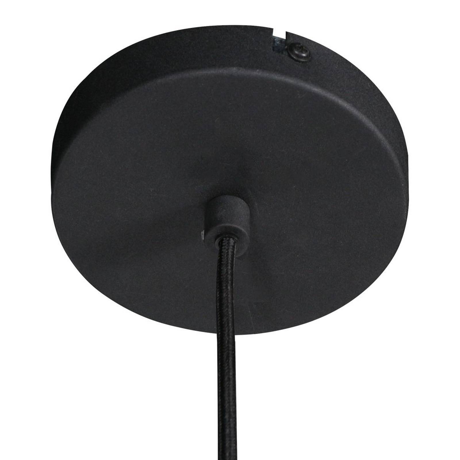 Hängeleuchte Flinter, Holzdekor, Metall, Ø 50 cm, E27 günstig online kaufen
