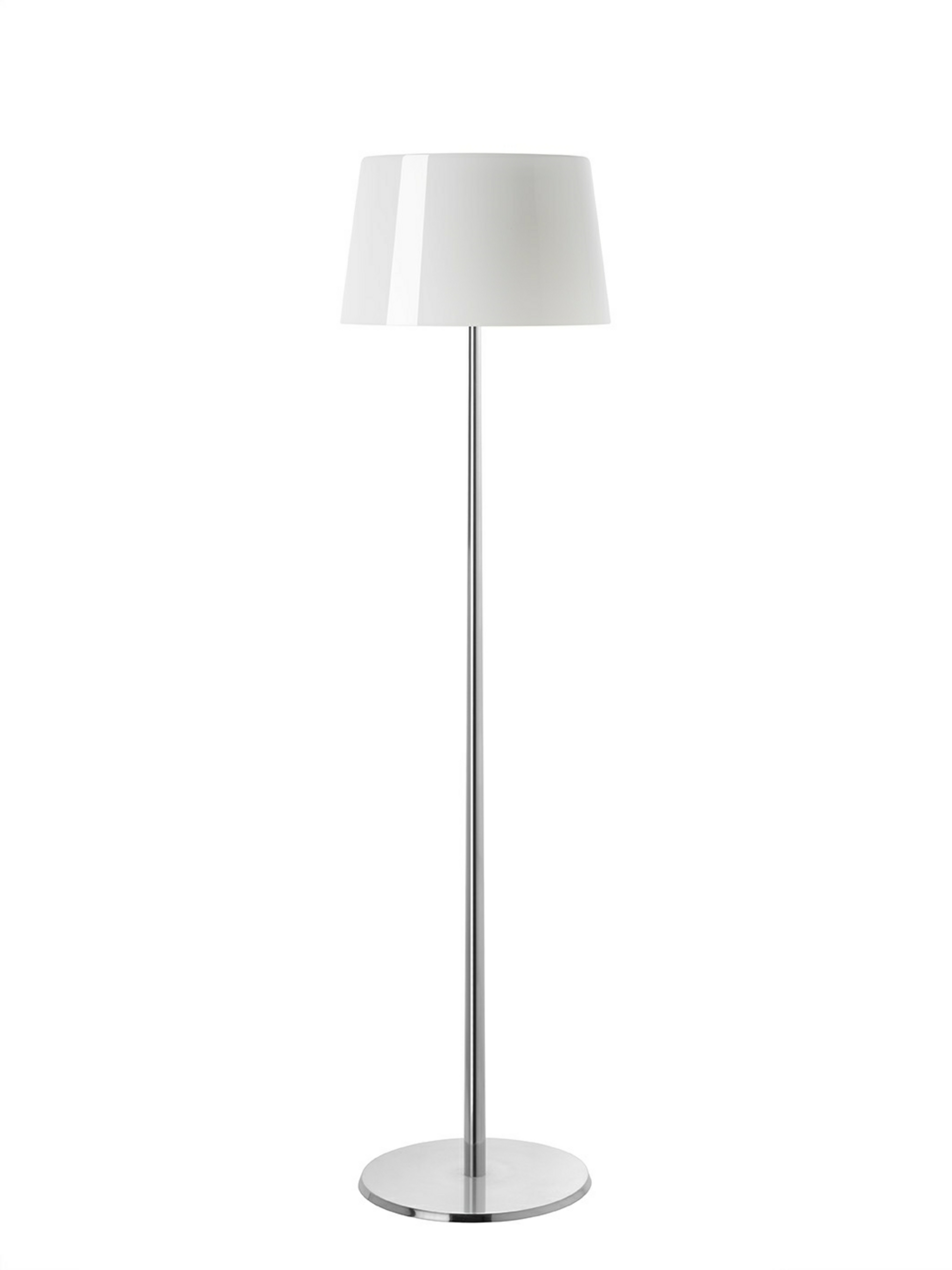 Lumiere XXL Stehleuchte Alu/Weiß - Foscarini