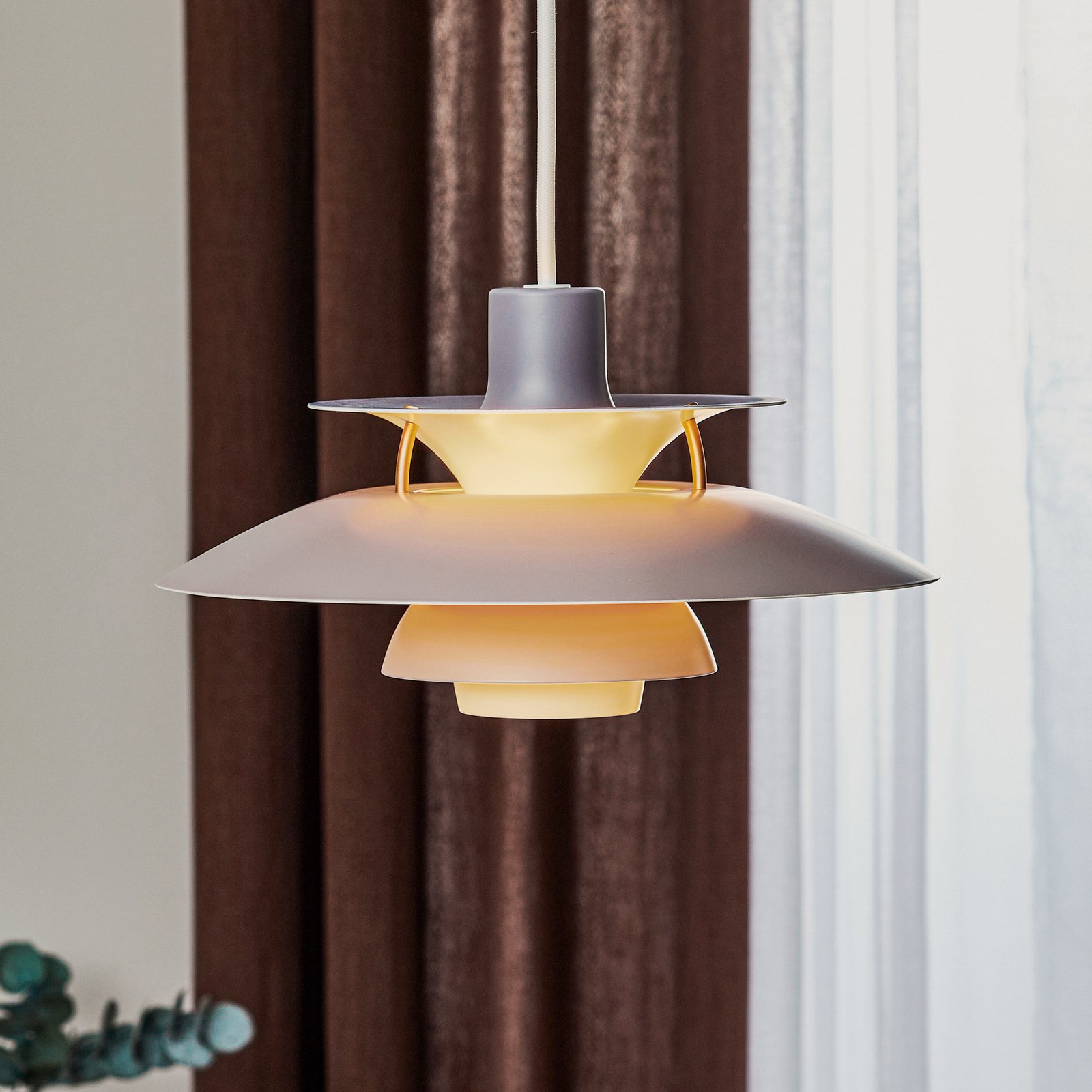 PH 5 Mini - Deense designer hanglamp, grijs
