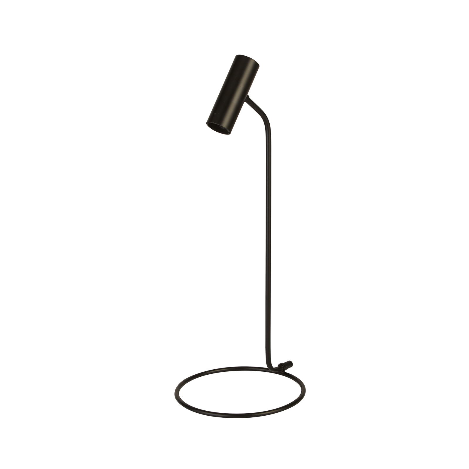 Stolní lampa Dulwich, stmívatelná, černá, kov, 57 cm, E27