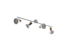 Fridolin 4 Plafonnier White - Lindby