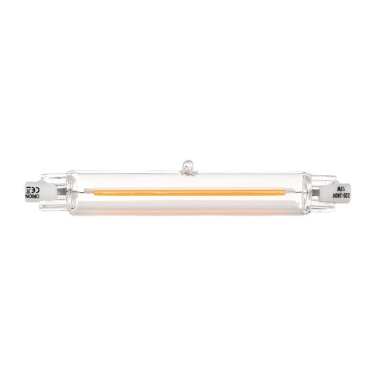 Bec LED formă bară bR7s 118 mm 10W 3.000K filament