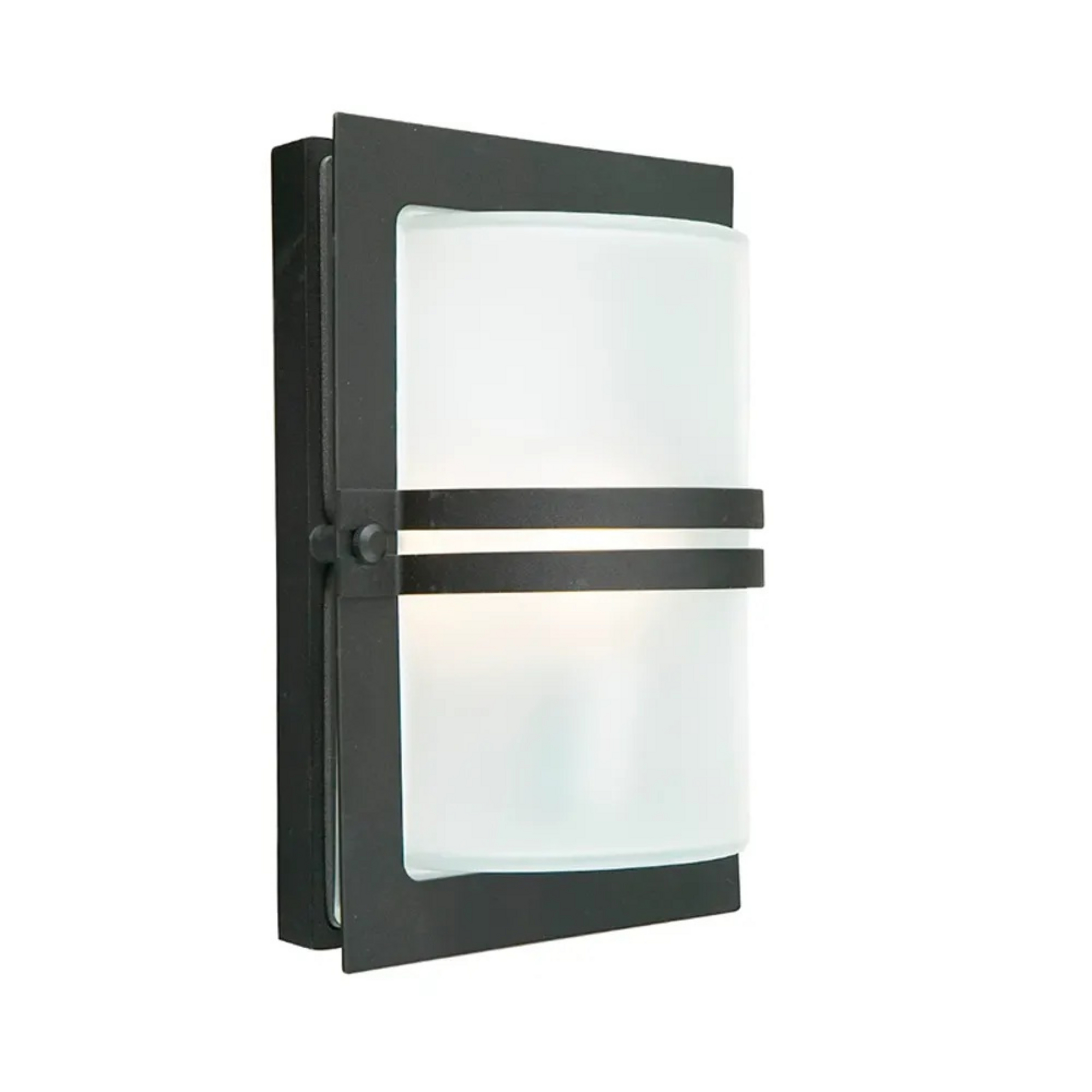 Basel LED Buiten Wandlamp Matot Zwart - Norlys