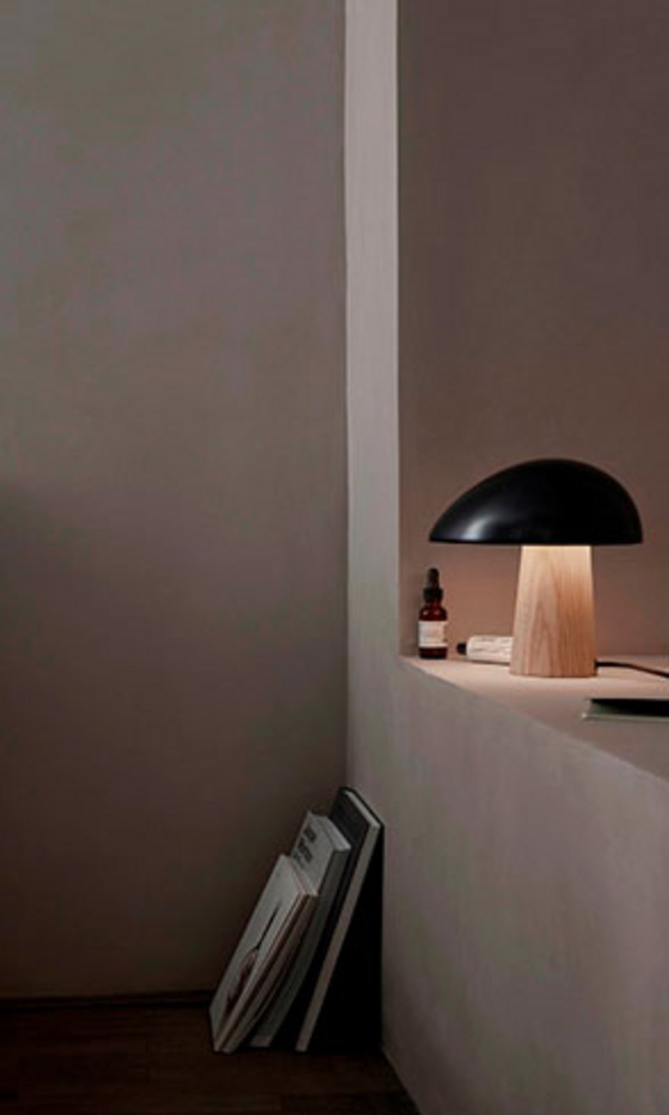 Night Owl Stolna lampa Mat Midnight Plava/Ash - Fritz Hansen