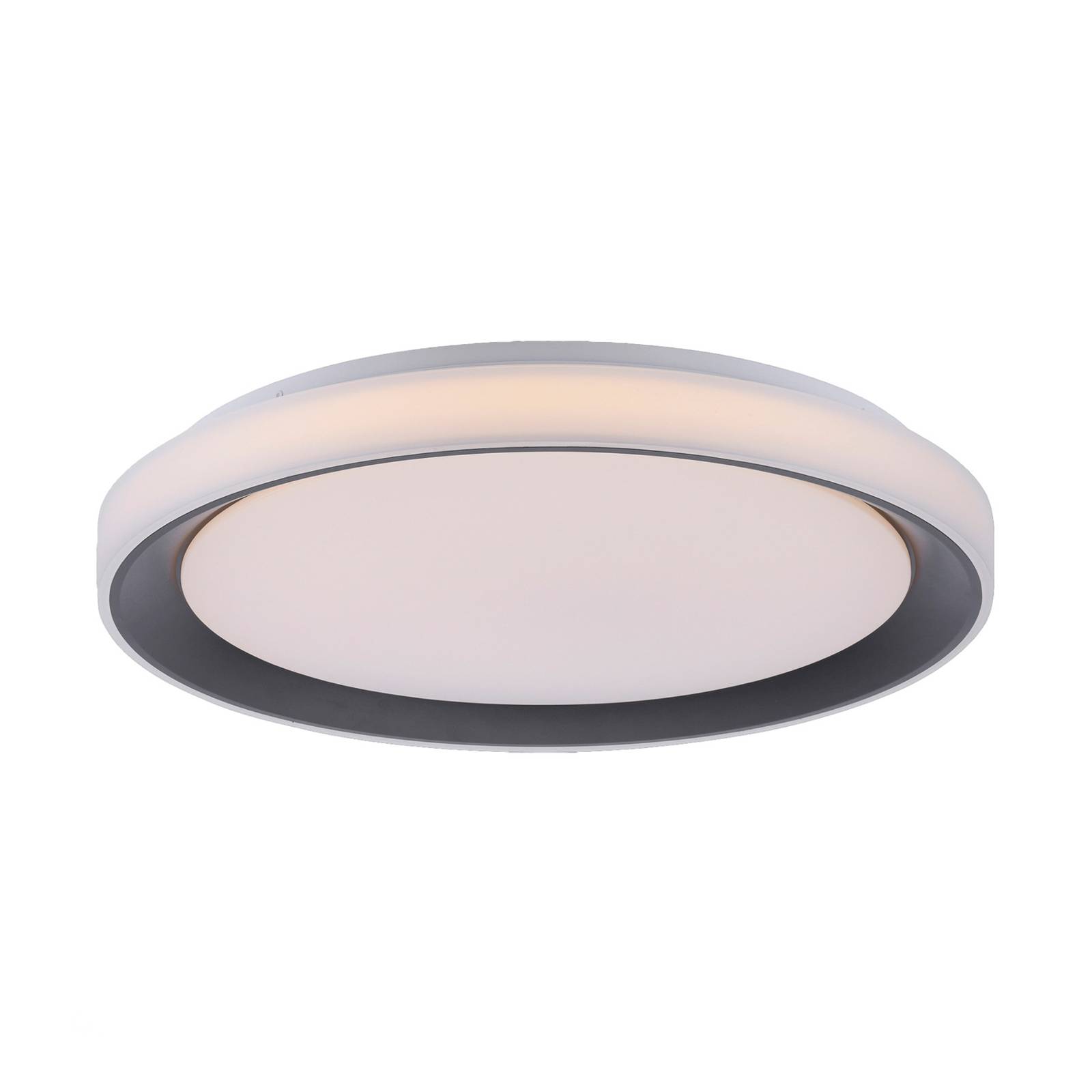 LOLA Smart Disc sufitowa LED czarna/biała, RGBW