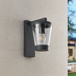 Āra sienas lampa CAVADO, antracīta krāsā, augstums 28 cm, IP44