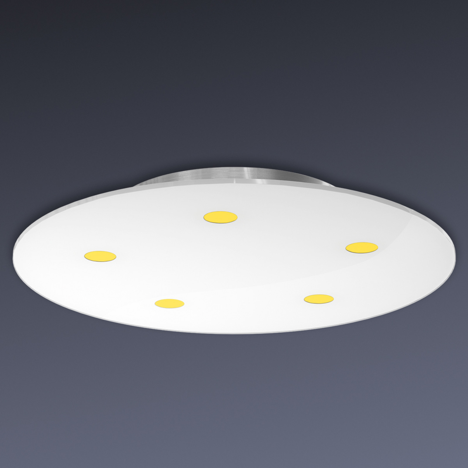 Evotec Sunia plafonieră LED reglabilă - Camera de zi / sufragerie - modern - oțel inoxidabil alb - Metal